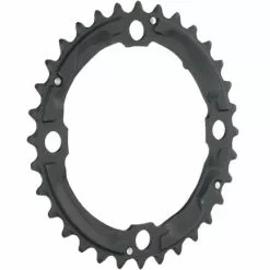 Shimano XT Kettenblatt 36 Zaehne FC-T781 / FC-T8000 Schwarz 10 Fach 104 Lochkreis