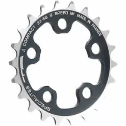 TA Specialite Kettenblatt 58 Lk Schwarz 3 Fach 24 Zaehne