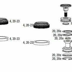 Rock Shox Pike DJ Service Kit Full Solo Air