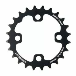 Stronglight Kettenblatt XC-CT 2x10 FCM785 LK 64 Schwarz 28 Zaehne