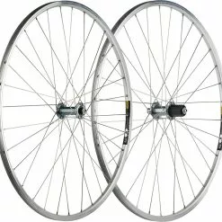Laufradsatz Shimano 105 Naben R7000 + Mavic Open Elite Felgen Silber
