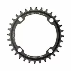 TA Specialite One Kettenblatt Narrow Wide 34 Zaehne 104 Lk Schwarz