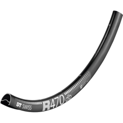 DT Swiss R 470 DB Felge Road Disc 700C Schwarz 28 Loch