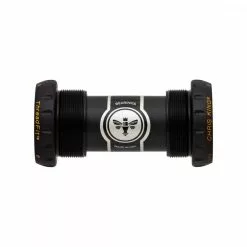 Chris King Innenlager ThreadFit 24 Ceramic BSA Matt Schwarz-gold | Two Tone