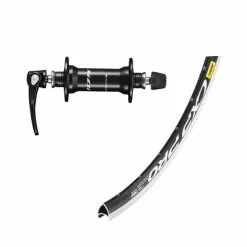 Vorderrad Shimano 105 Naben HB-R7000 + Mavic CXP Pro Felge Schwarz