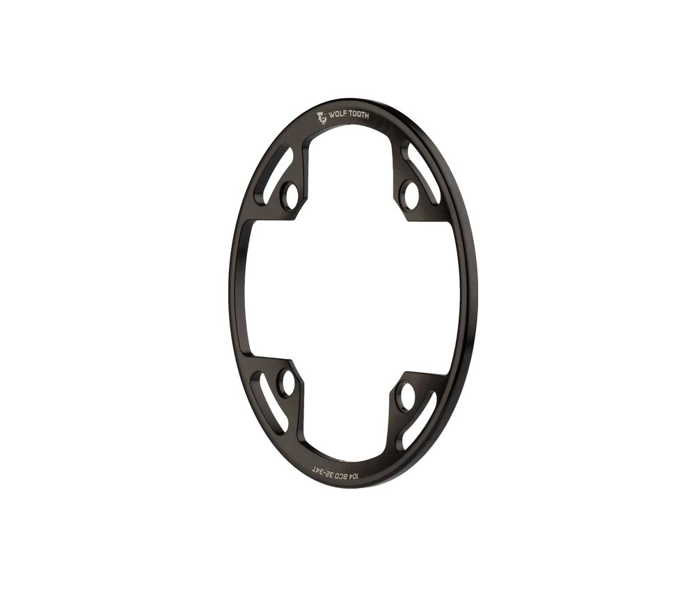 Wolf Tooth Bash-Ring Kettenschutzring - Lochkreis 104mm 32-34 Zaehne