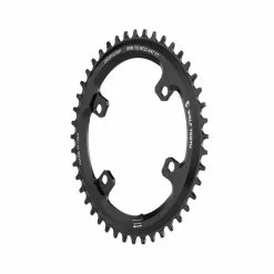 Wolf Tooth Drop Stop B Kettenblatt - Shimano GRX Lochkreis 110mm Asymmetrisch 9-12 Fach 44 Zaehne