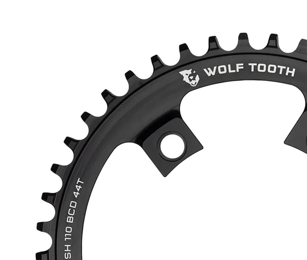 Wolf Tooth Drop Stop B Kettenblatt - Shimano Lochkreis 110mm Asymmetrisch 9-12 Fach 44 Zaehne – Bild 3