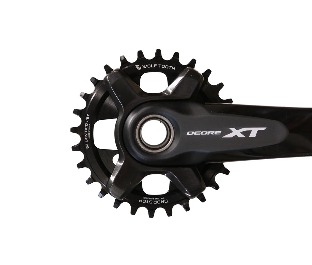 Wolf Tooth Drop Stop A Kettenblatt - MTB Lochkreis 64mm 9-12 Fach 26 Zaehne – Bild 3