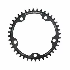 Wolf Tooth Drop Stop B Kettenblatt - Road / Gravel / CX Lochkreis 130mm 9-12 Fach 38 Zaehne