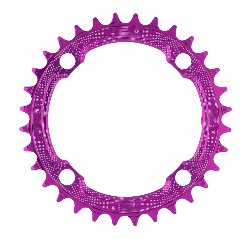 Race Face Single Narrow Wide Kettenblatt 30 Zaehne 104 Lk Violett
