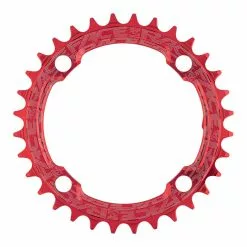 Race Face Single Narrow Wide Kettenblatt 30 Zaehne 104 Lk Rot