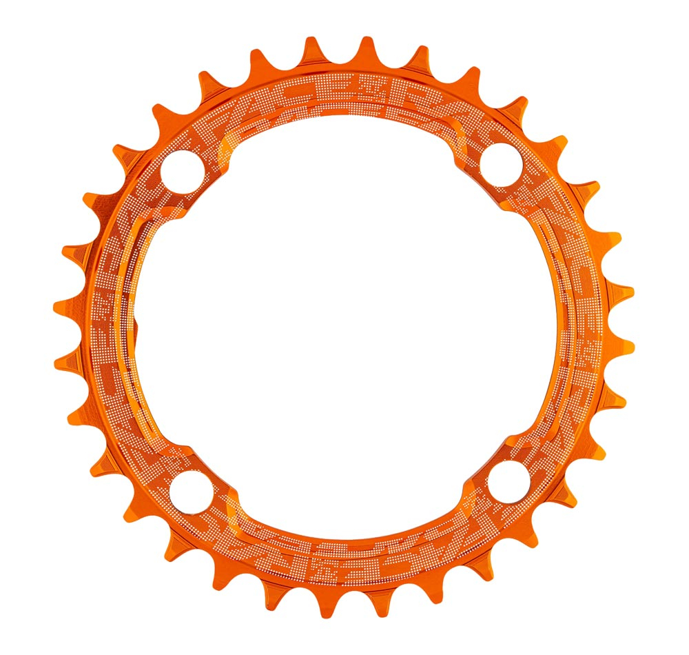 Race Face Single Narrow Wide Kettenblatt 32 Zaehne 104 Lk Orange