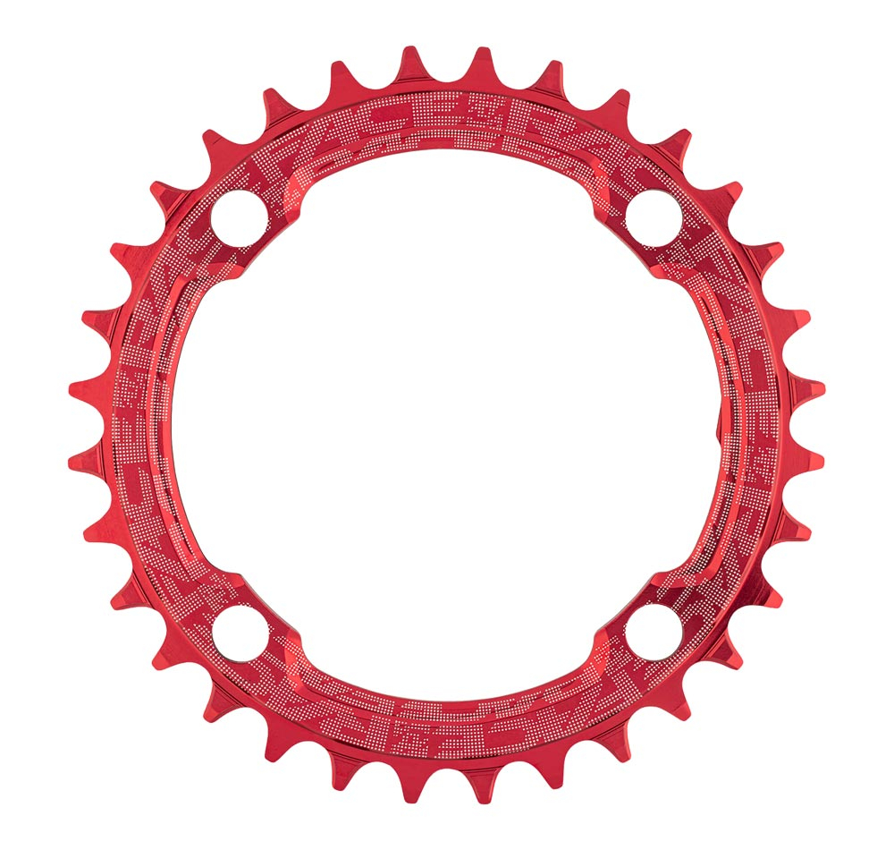 Race Face Single Narrow Wide Kettenblatt 34 Zaehne 104 Lk Rot