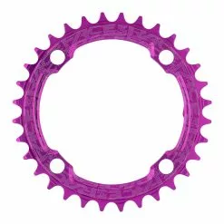 Race Face Single Narrow Wide Kettenblatt 36 Zaehne 104 Lk Violett