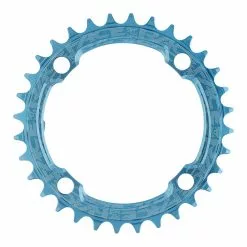 Race Face Single Narrow Wide Kettenblatt 38 Zaehne 104 Lk Blau