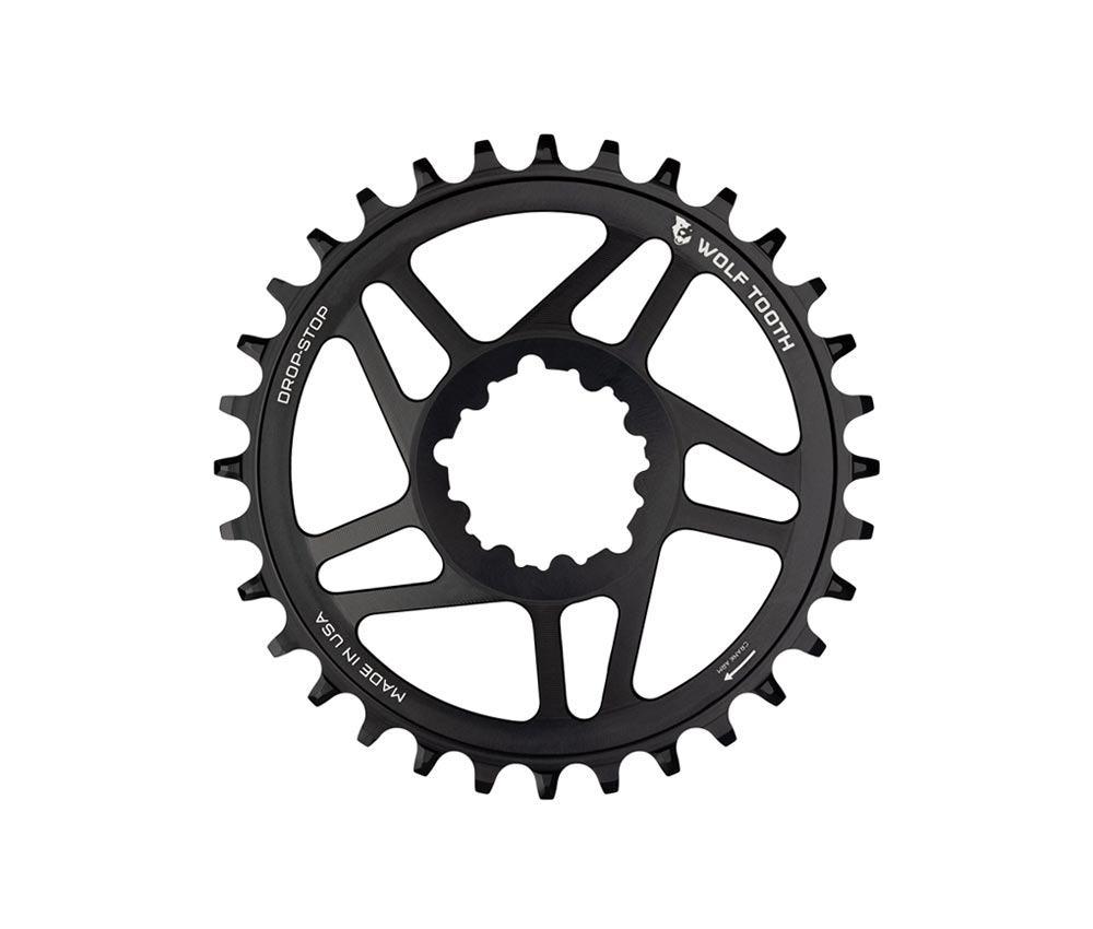Wolf Tooth Drop Stop A Kettenblatt - Sram Direct Mount 6mm Offset 9-12 Fach 32 Zaehne – Bild 2