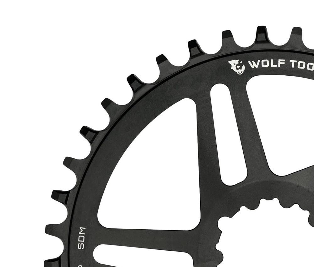 Wolf Tooth Drop Stop B Kettenblatt - Sram Direct Mount 6mm Offset 9-12 Fach 42 Zaehne – Bild 3