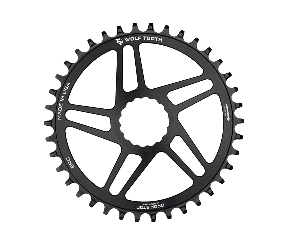 Wolf Tooth Drop Stop B Kettenblatt - Race Face / Easton Cinch Direct Mount 9-12 Fach 50 Zaehne – Bild 2